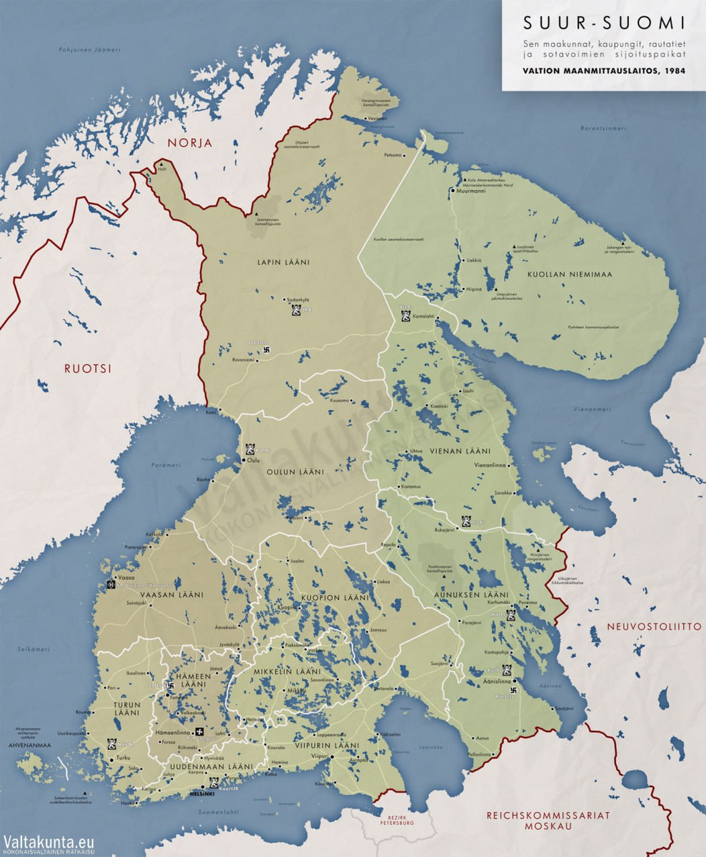 Это продолжение цикла статей о формировании границ Финляндии. Начало – здесь.