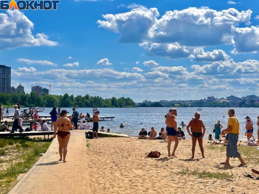 Пляж в Воронеже