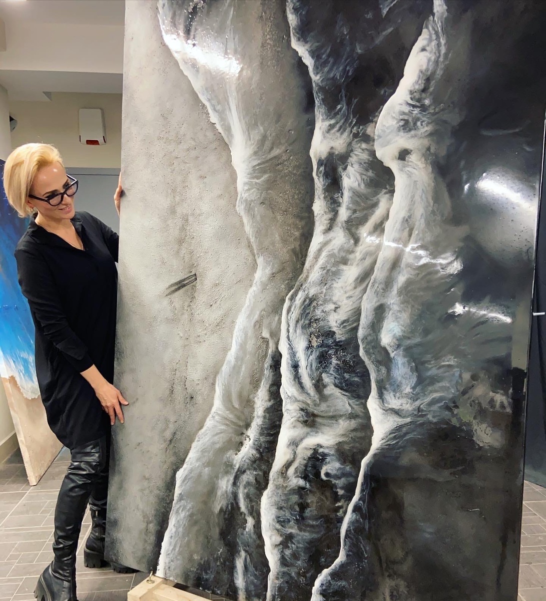 Художница Ксения Елисеева