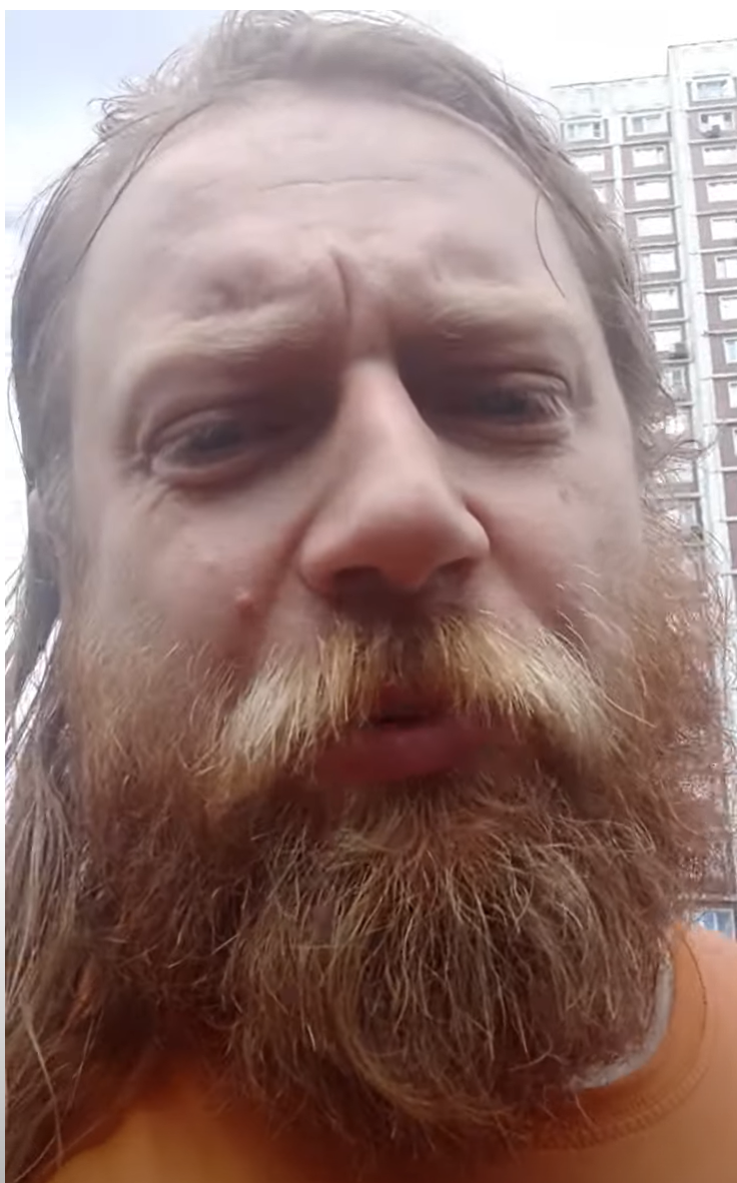 Евгений Тепляков. Скриншот из его ютуб канала