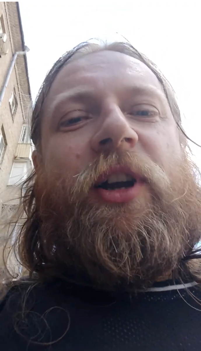 Евгений Тепляков. Скриншот из его ютуб канала