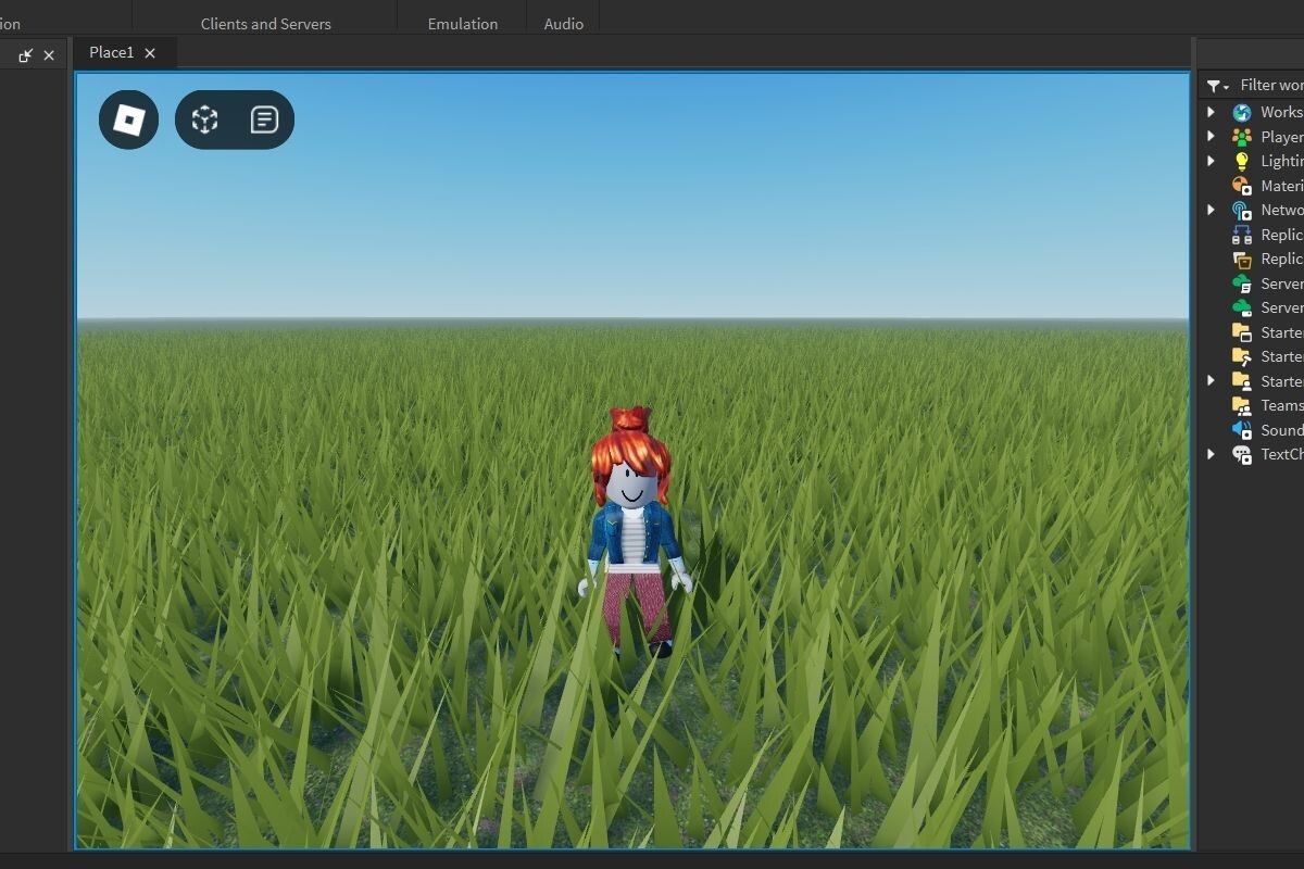 Чтобы сгенерить это чудо-юдо без носа, я потратила полтора часа! Источник: Roblox Studio📷
