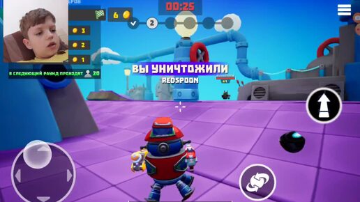 Marble Clash: 3D Бои Роботов ПРОХОЖДЕНИЕ ЧАСТЬ 1