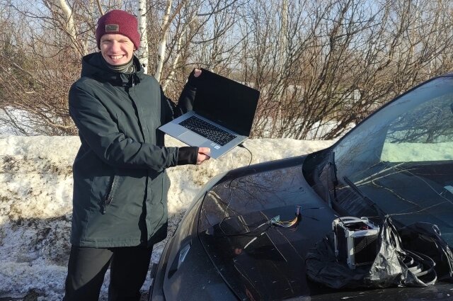    Павел защитил проект «Создание метеозонда-спутника CubeSat на базе Arduino» на конкурсе в Москве и получил звание лауреата первой степени. Фото: Из личного архивa