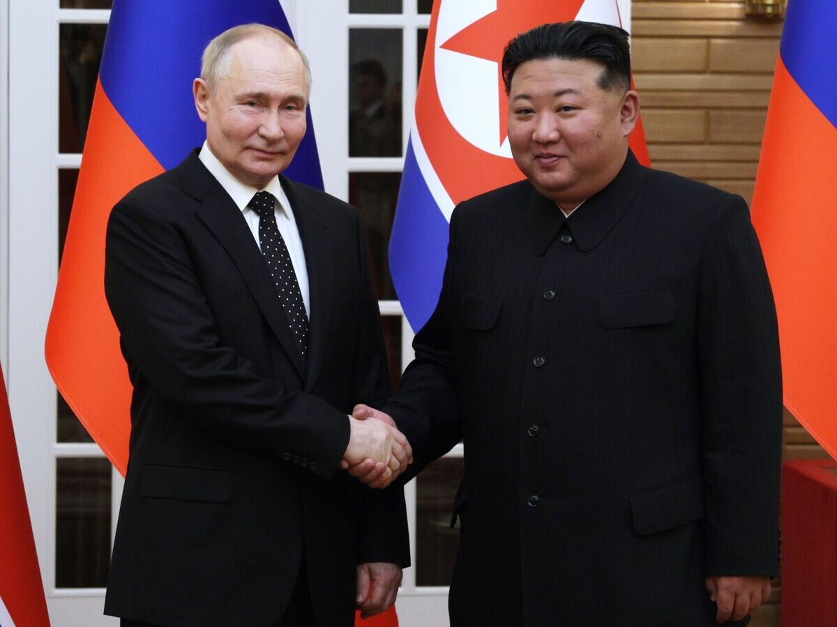    Дружественный государственный визит президента Владимира Путина в КНДР© POOL