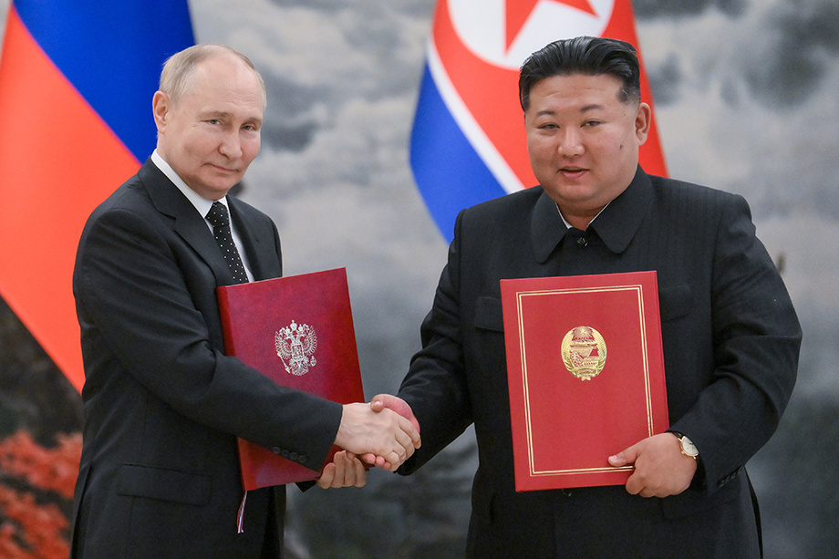 Россия и КНДР договорились о взаимном сотрудничестве в различных областях. | Фото: Кристина Кормилицына/POOL/ТАСС