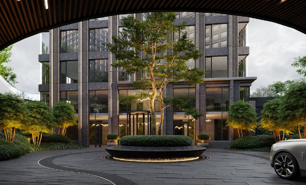 «Intermark Городская Недвижимость»📷Drop-off-зона в ЖК Luzhniki Collection