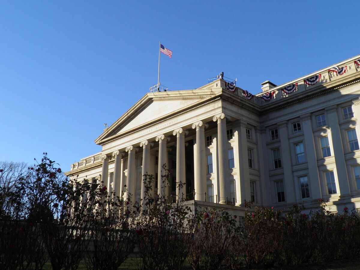    Здание Министерства финансов США в ВашингтонеCC BY 2.0 / Mike / United States Department of the Treasury