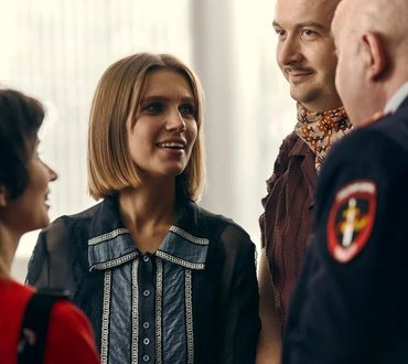     Дарья Мельникова на съемках второго сезона сериала «Волшебный участок»