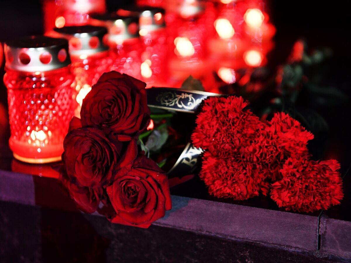    Патриотическая акция "Свеча памяти" на территории Мемориального комплекса "Концлагерь "Красный" в Симферополе© РИА Новости / Константин Михальчевский