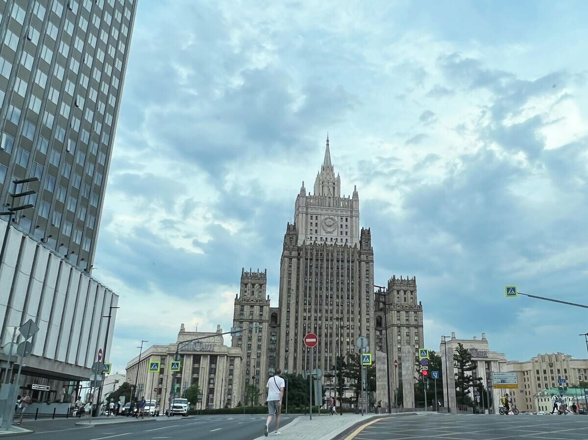    Здание Министерства иностранных дел РФ в Москве© РИА Новости / Наталья Селиверстова