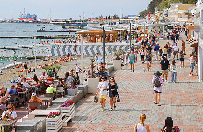    Набережная в Сочи.Дмитрий Феоктистов/ТАСС