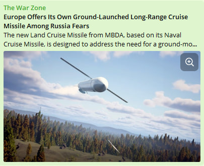 ЕВРОПА БРОСАЕТ РОССИИ ВЫЗОВ. СКРИН С САЙТА THE WAR ZONE