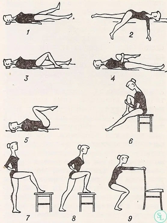 Упражнения на стуле при артрозе коленного сустава