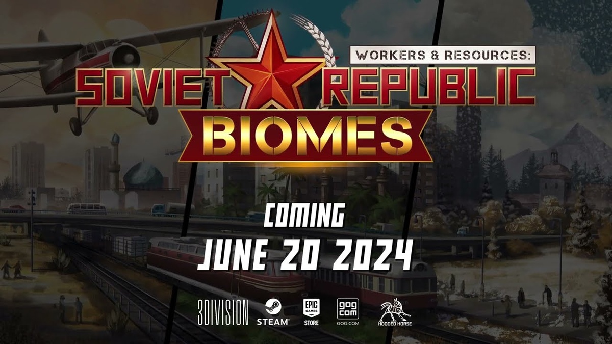 Дополнения "Biomes" для игры Workers & Resources: Soviet Republic!