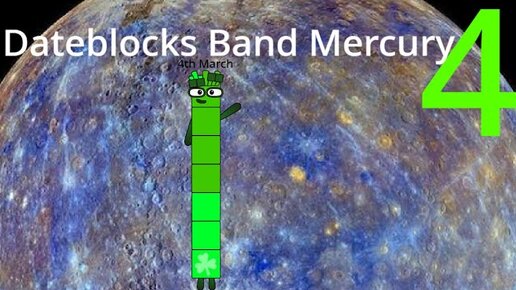 Dateblocks Band Mercury 4