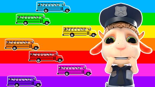 Сколько Цветных Автобус Остановил Томми | Новый Мультик Для Детей | Долли и Друзья
