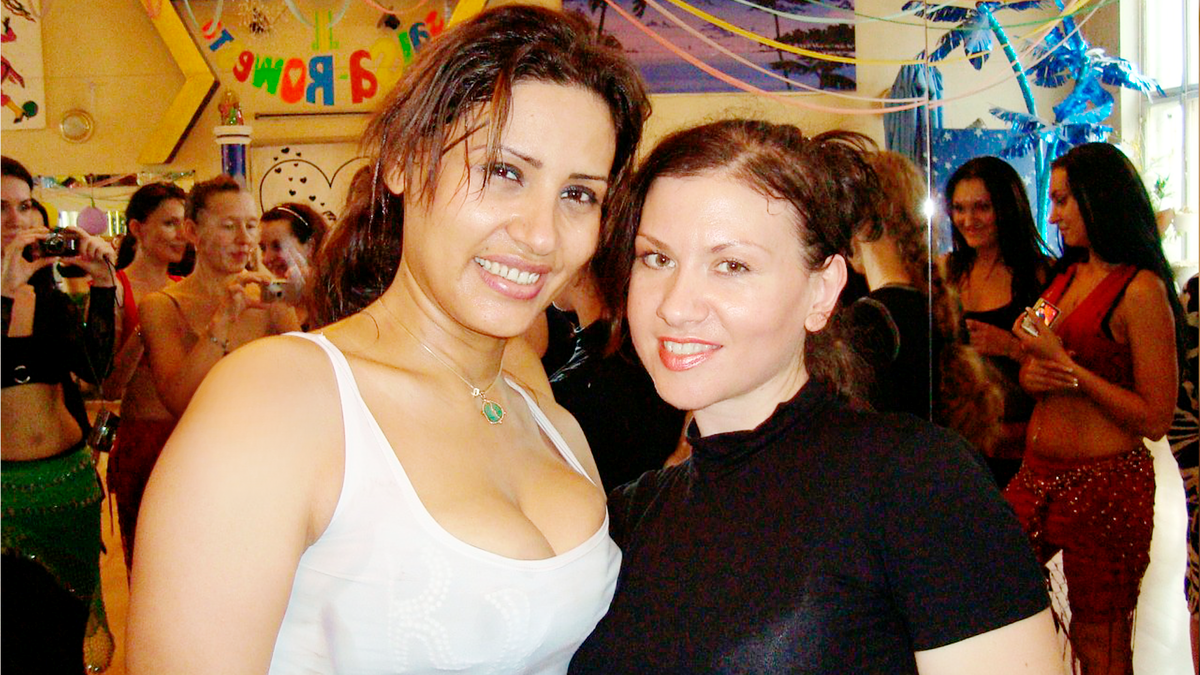 Я с Рандой после мк  "Техника ракс Эль Шарки" 13.05.2009 г. г. Москва