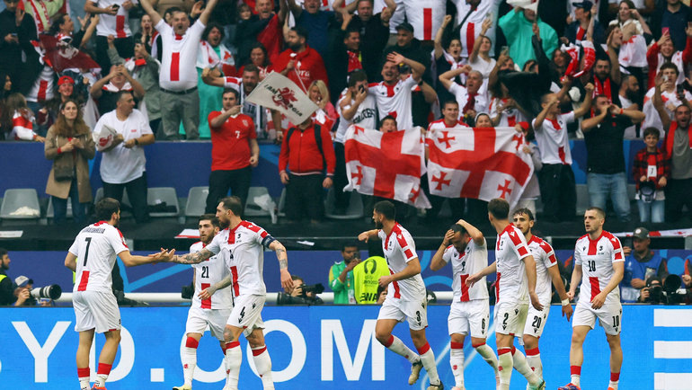    Cборная Грузии. Reuters