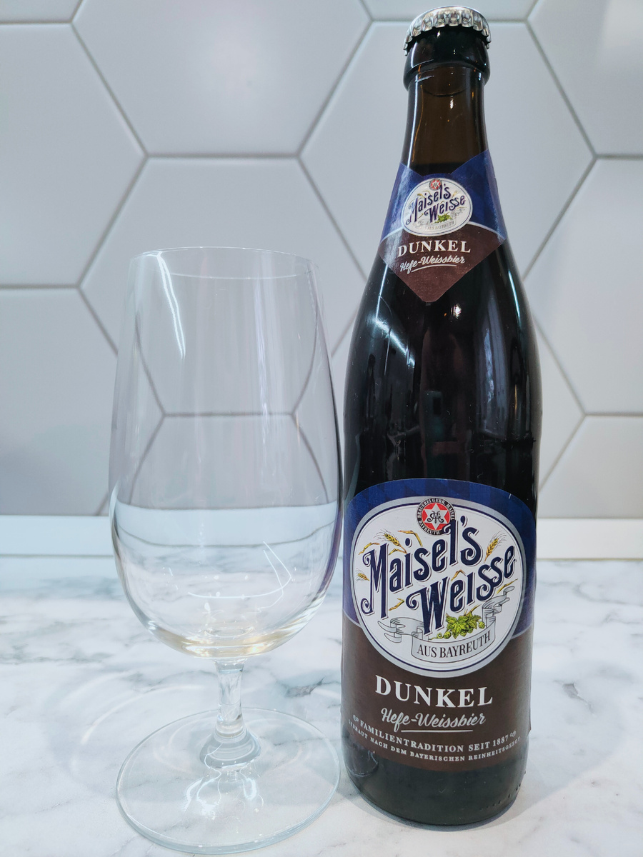 Пиво "Maisel's Weisse Dunkel" (Майзелс Вайс Дункель) из Германии