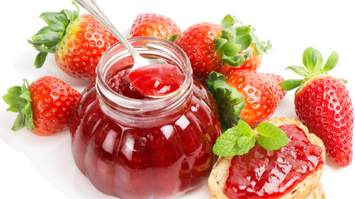 Клубничный джем без загустителя /Strawberry jam without thickener 🍓