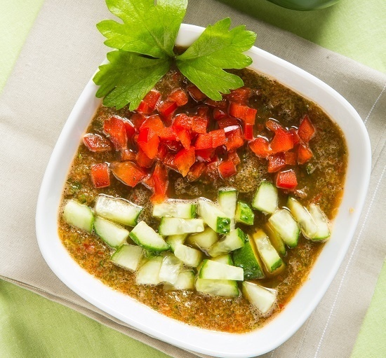    Холодный огуречный суп. Фото: К. Виноградов/BurdaMedia