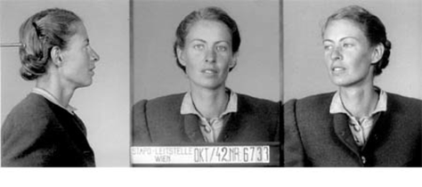 Фотография ареста Лингенс Гестапо