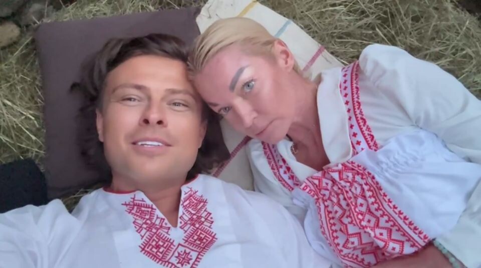    Анастасия Волочкова и Прохор Шаляпин. Источник: t.me/volochkova_anastasiya