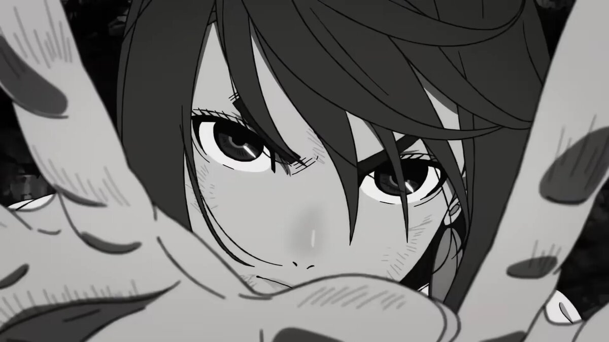 Кадр из аниме «Дандадан»   📷