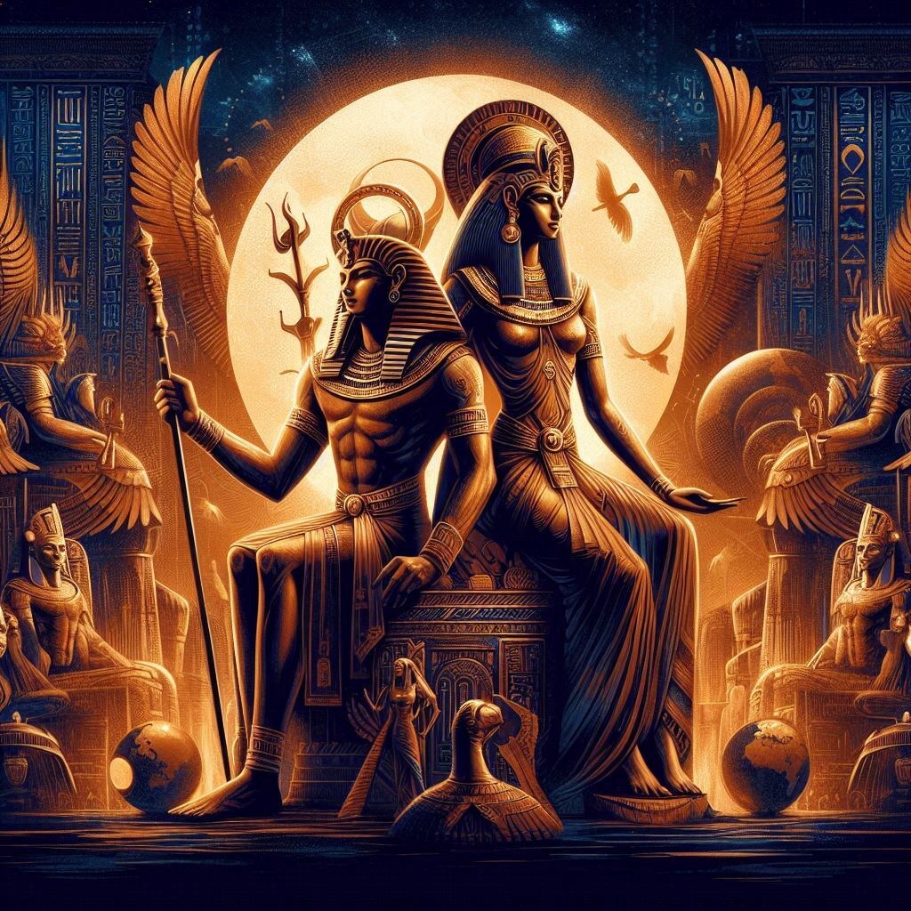 Осирис и Исида 