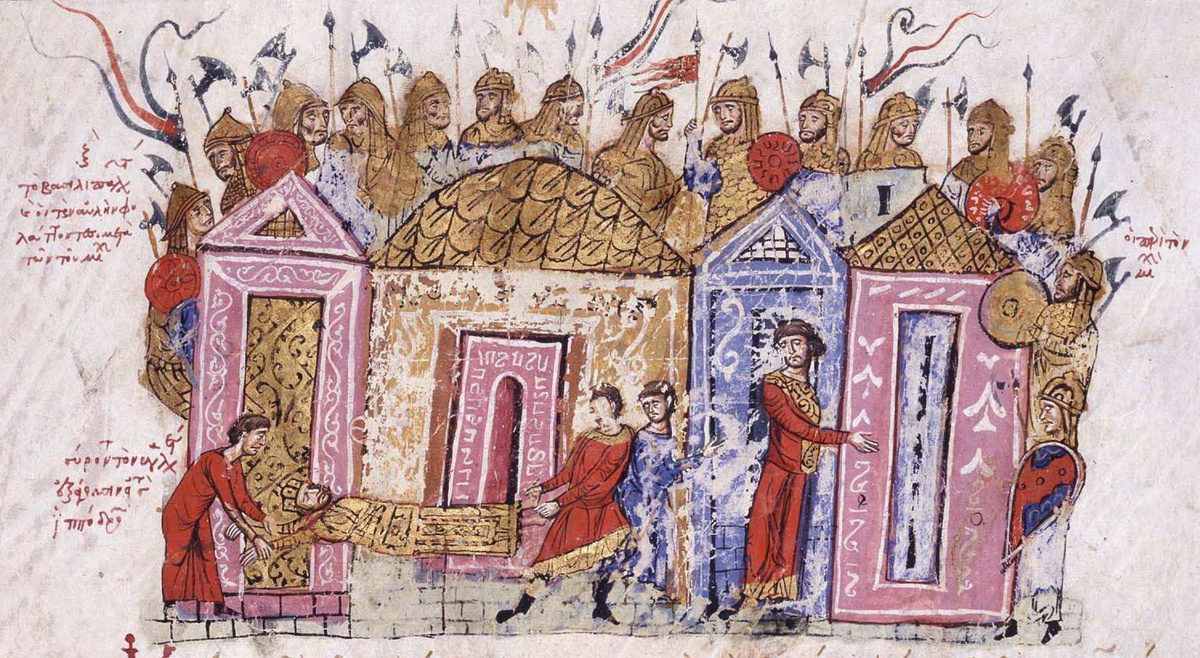 Варяжская гвардия византийских императоров «варанга». Источник: wikipedia.org