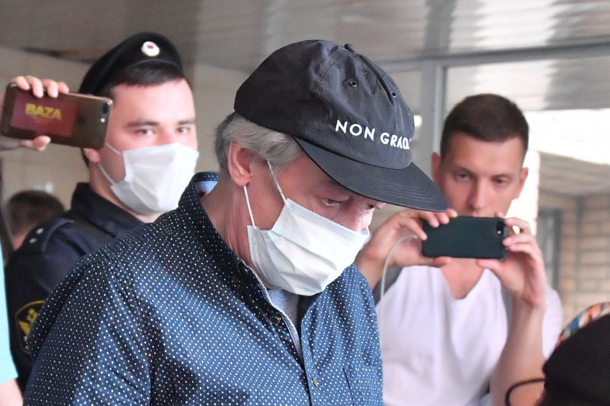 Михаил Ефремов после приговора - фото "Комсомольская правда"/Globallookpress