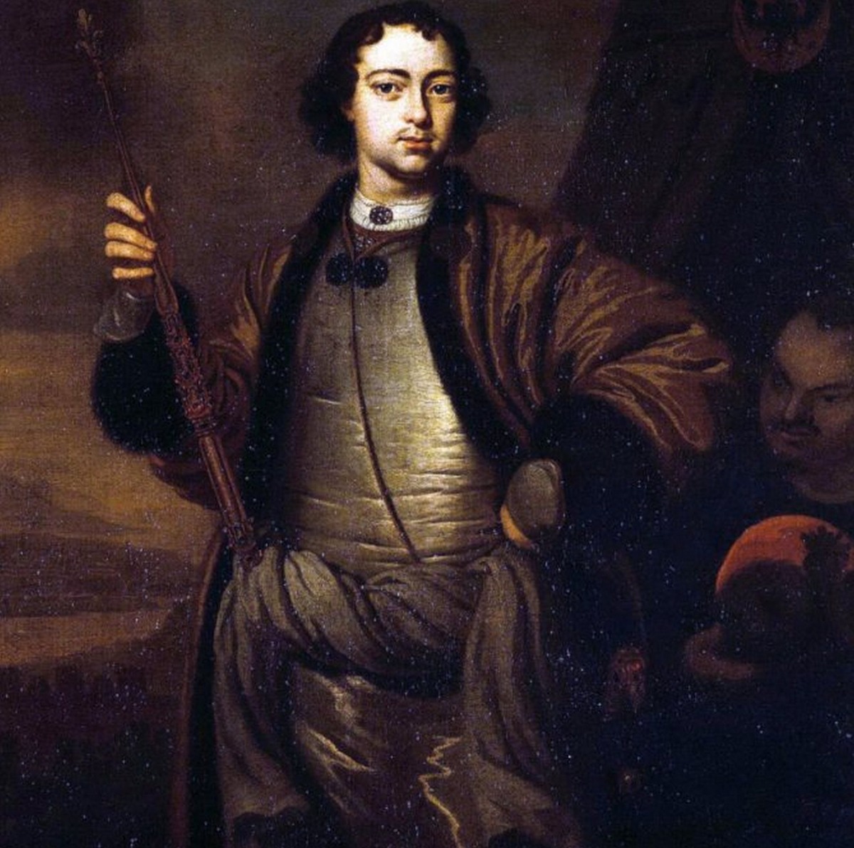 Петр I (1697)                                                                                                                                                                                                                                                                                                                                 худ. Питер Ван дер Верфф                                                                                                                                (1665-1772)