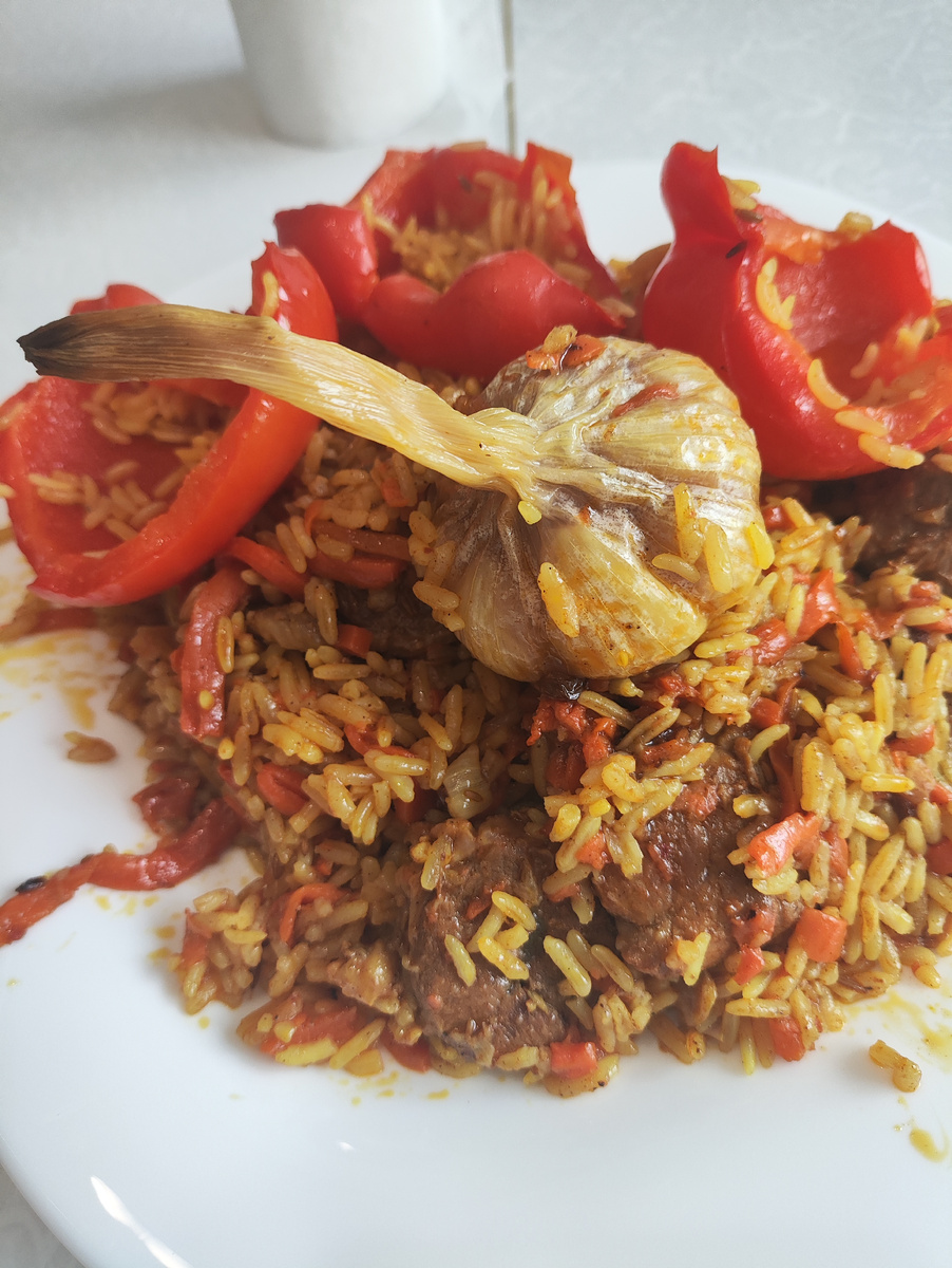 Плов с говядиной 