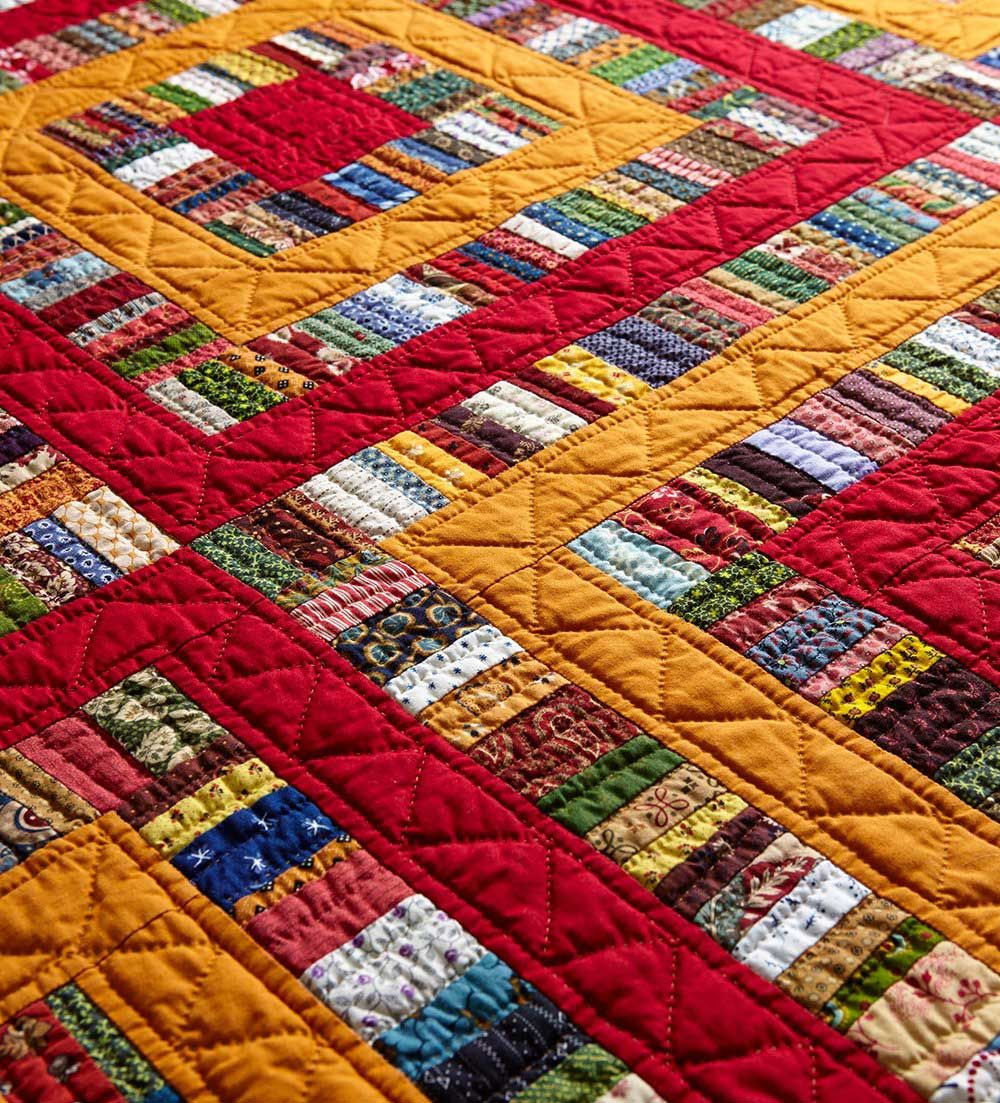 Scrappy quilt