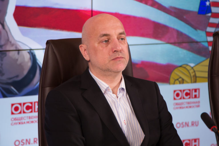    Захар Прилепин. Фото: Общественная служба новостей Марина Дементьева