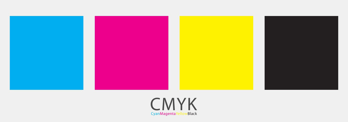 Основные цвета палитры CMYK