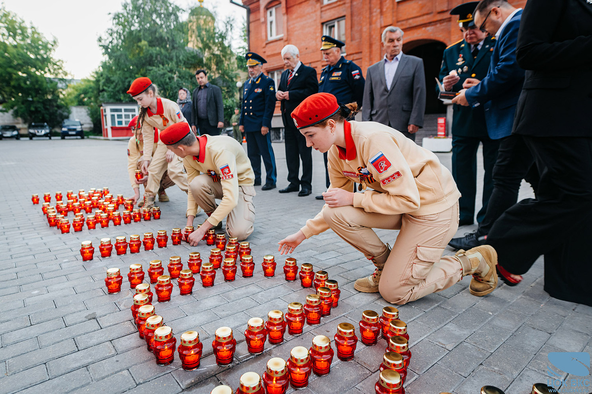22.06.2024 г. В День памяти и скорби - 83 годовщину начала Великой Отечественной войны - 22 июня  на площадке Храма Вознесения Господня за Серпуховскими воротами г.