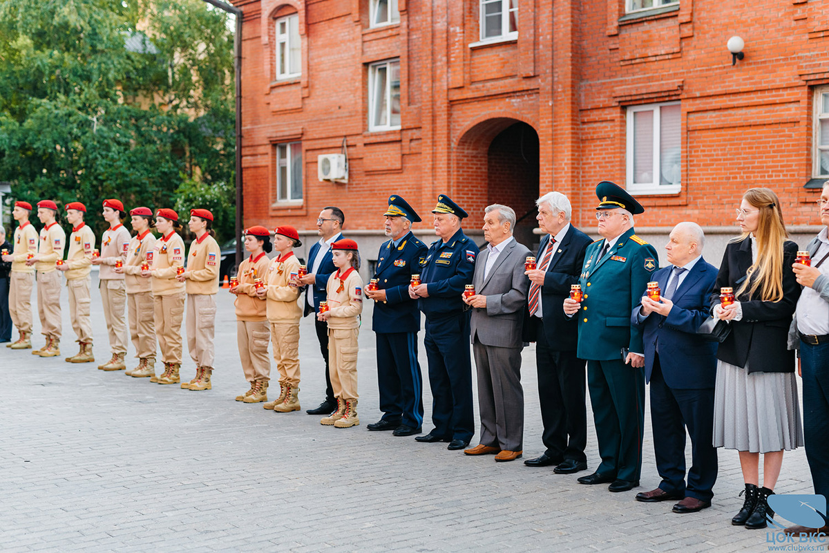 22.06.2024 г. В День памяти и скорби - 83 годовщину начала Великой Отечественной войны - 22 июня  на площадке Храма Вознесения Господня за Серпуховскими воротами г.-2