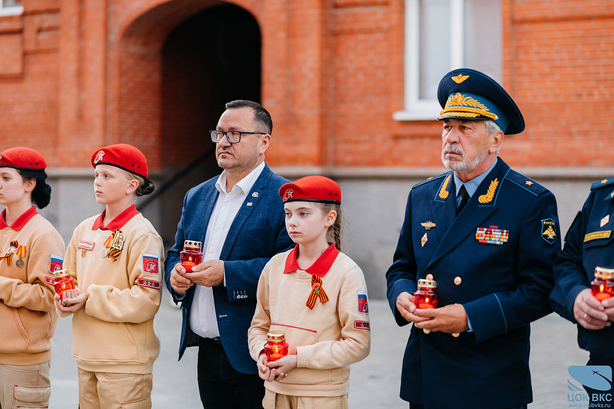 22.06.2024 г. В День памяти и скорби - 83 годовщину начала Великой Отечественной войны - 22 июня  на площадке Храма Вознесения Господня за Серпуховскими воротами г.-3