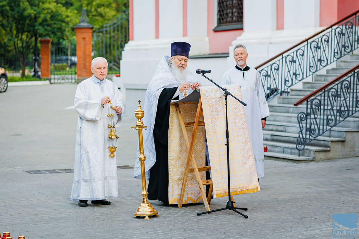 22.06.2024 г. В День памяти и скорби - 83 годовщину начала Великой Отечественной войны - 22 июня  на площадке Храма Вознесения Господня за Серпуховскими воротами г.-4