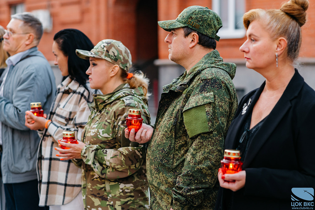 22.06.2024 г. В День памяти и скорби - 83 годовщину начала Великой Отечественной войны - 22 июня  на площадке Храма Вознесения Господня за Серпуховскими воротами г.-6