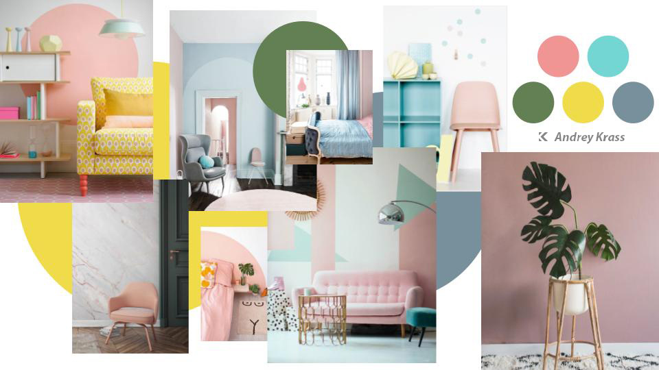 2. Стиль мемфис. /// Ⓒ Andrey Krass