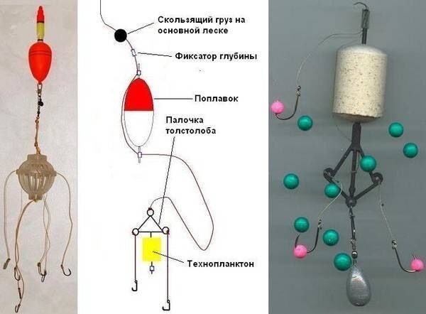 Самая уловистая оснастка для ловли толстолобика со дна.Ловля на технопланктон или гидропланктон.