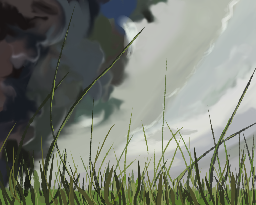 Перед грозой. Надеюсь, передала атмосферу. Приветствуется любая критика