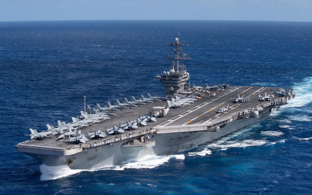 USS Theodore Roosevelt. Фото из открытых источников сети Интернет