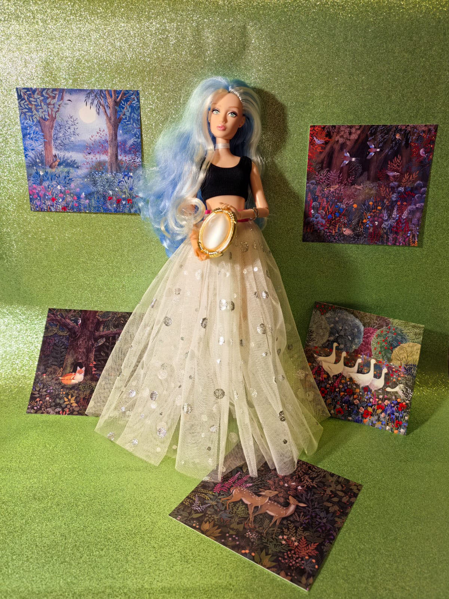 А вот и сами открытки