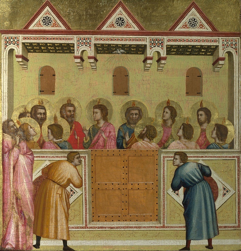 Фото: https://www.nationalgallery.org.uk/paintings/giotto-and-workshop-pentecost