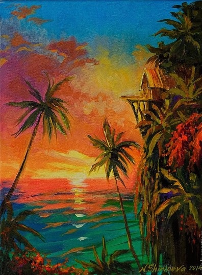 Продолжение рассказа // Художник Наталия Ширяева