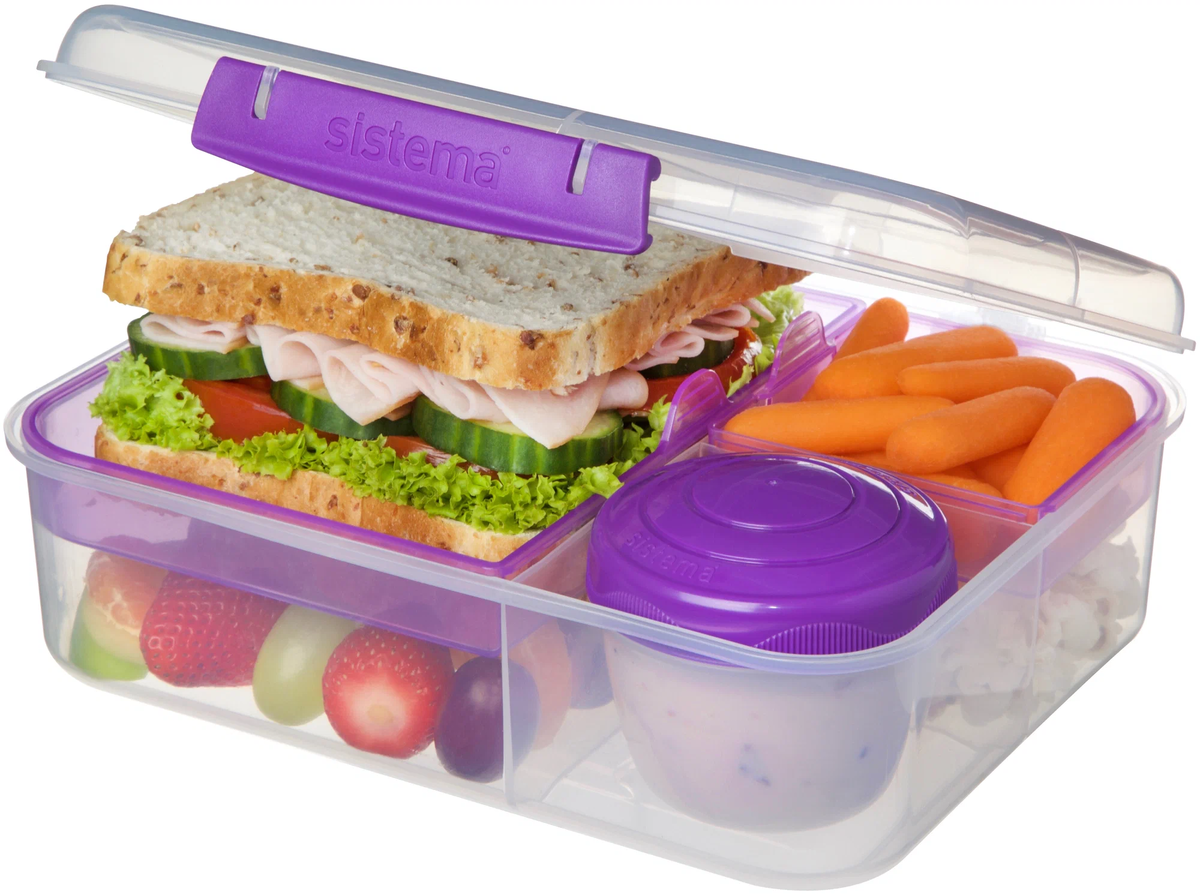 Пример как можно упаковать еду в дорогу